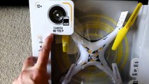 Ultraamera Drone quadcopter contents Unboxing