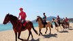 Randonnée équestre : à cheval sur les plages d'Ajaccio