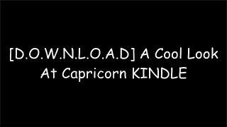 [JbCGw.Best!] A Cool Look At Capricorn by Anise Taylor WORD