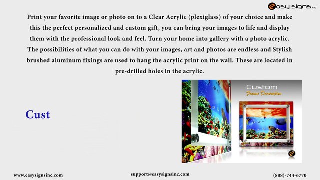 Easy Signs INC – Delivers Durable & High Quality Sign and Art Printing Job