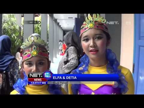 Pelajar SMP tampilkan tarian seribu tangan - NET12