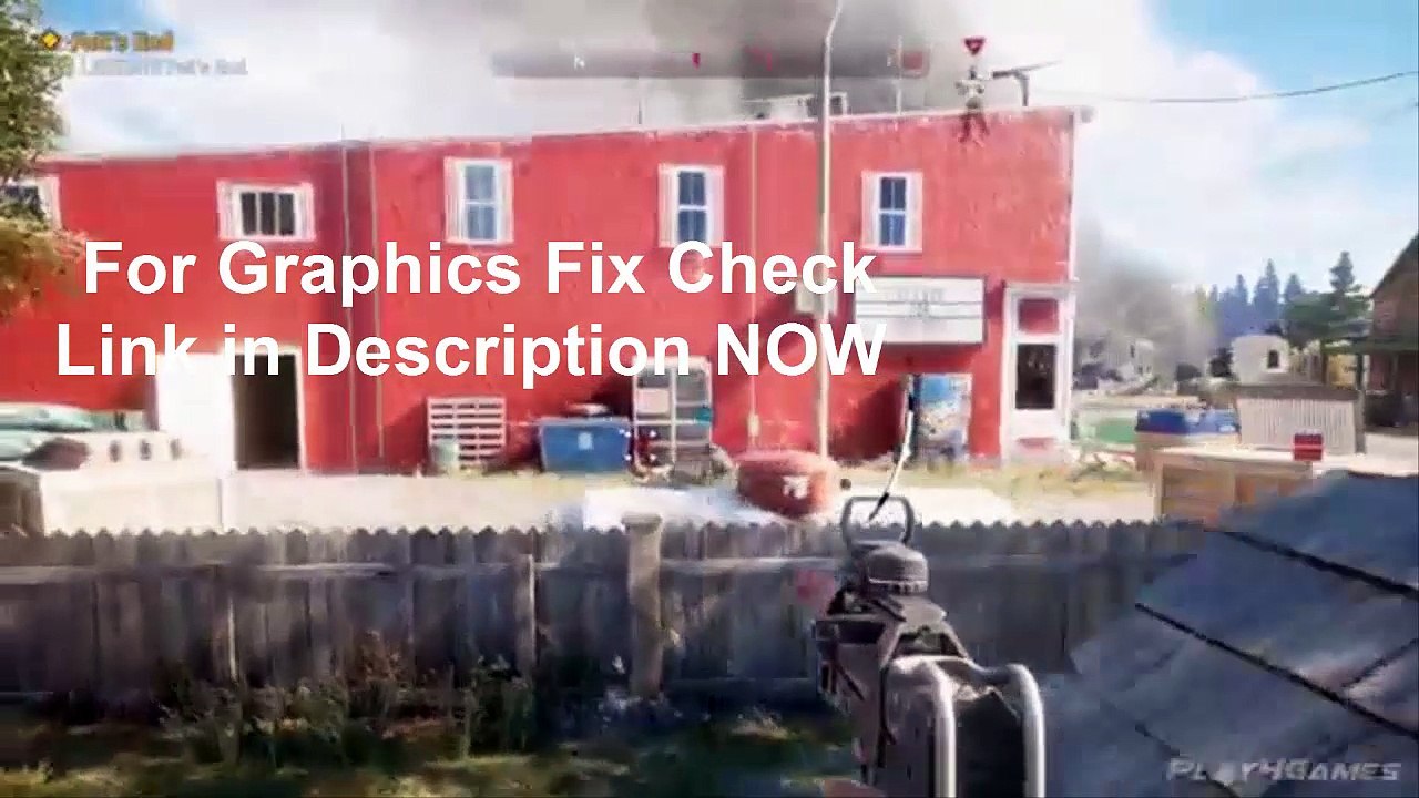 Far Cry 5 Graphics Problem Fix