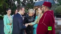 قناة روسيا تبث أجواء ماكرون وزوجته يتناولان الإفطار مع العاهل المغربي