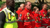 Grenfell Tower fire: London stops to remember victims