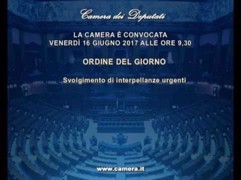 Roma - Camera - 17^ Legislatura - 815^ seduta (16.06.17)