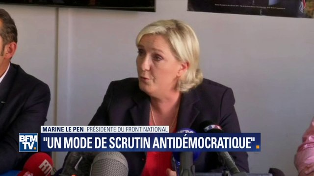 Malhonnête et décalée , les mots de Marine Le Pen sur la venue de son père au bureau politique du FN