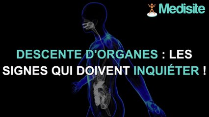 Descente d'organes : les signes qui doivent inquiéter !