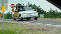 Voici une nouvelle façon de transporter les vaches !