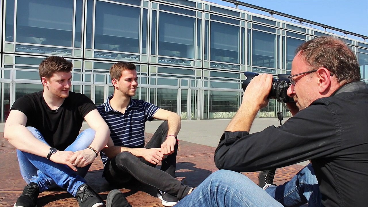 Retrouvailles entre copains, un shooting réalisé par Damien Laforest