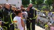 Grenfell Tower fire: Families and firefighters hug