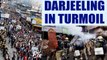 Gorkha Janmukti Morcha strike enters its 8th day ; Darjeeling still at unrest | Oneindia News