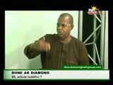Serigne Saliou GUEYE, Pape NDIAYE, Sidy Lamine NIASS et Amadou DIOUF invités à DIINE AK DIAMONO DU 2