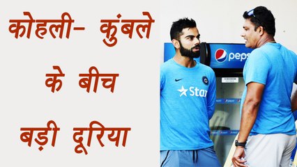 Champions Trophy 2017 : Virat Kohli does not want Kumble as Team India coach | वनइंडिया हिंदी