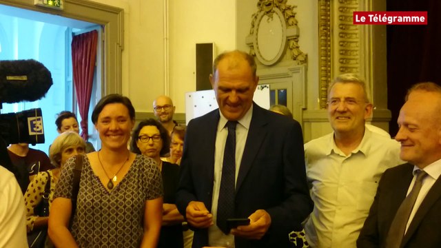 Législatives 2017 (2e tour) Auray. J. Pahun (divers, app. LREM, élu) : cette victoire, c'est la vôtre