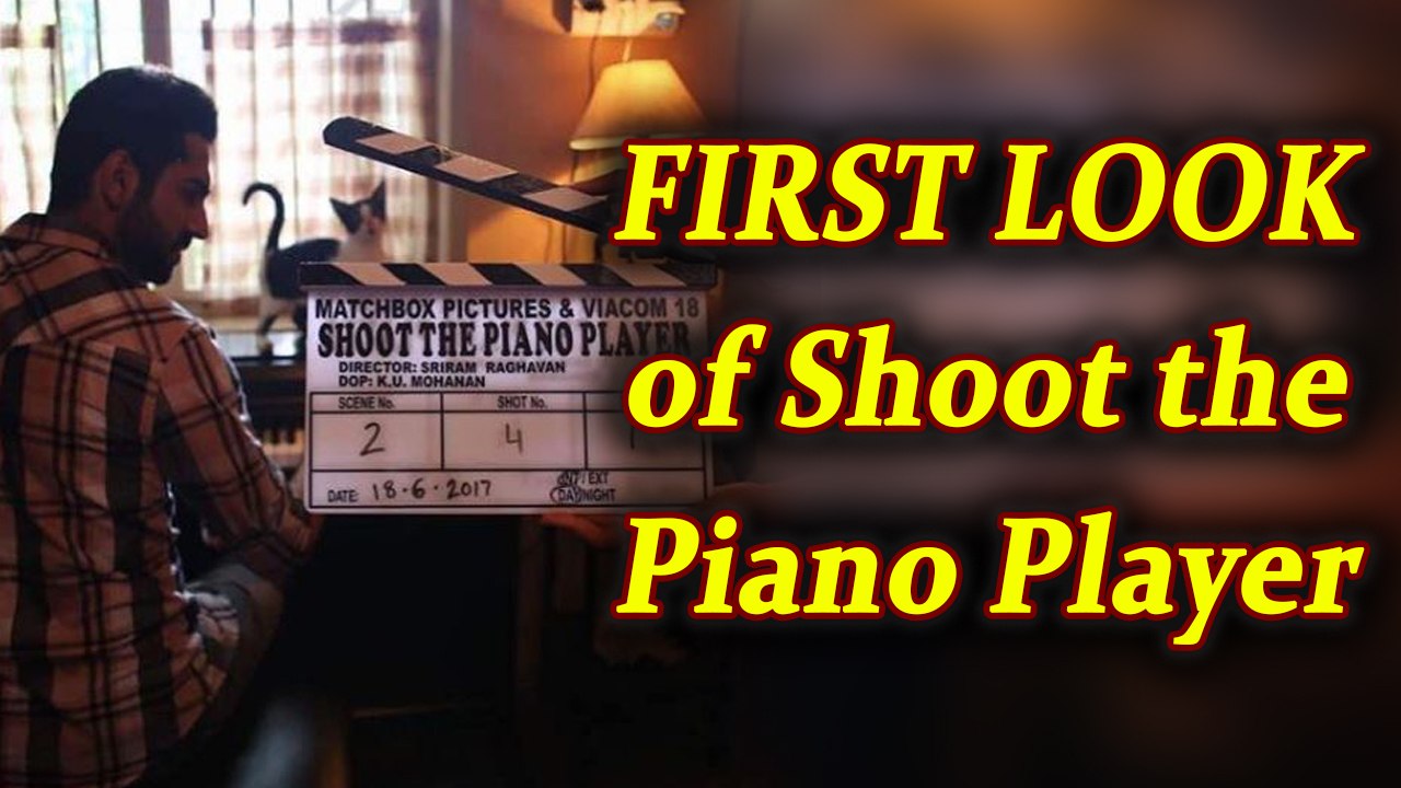 Ayushman Khurana shares FIRST LOOK of Shoot the Paino Player; Check out | FilmiBeat