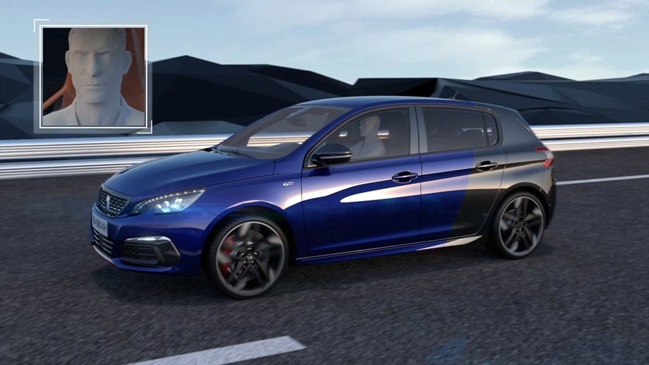 L'alerte active de franchissement de ligne alerte le conducteur et intervient