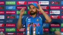Virat Kohli after losing ICC champions trophy Final - India vs Pakistian - Press Conference 2017