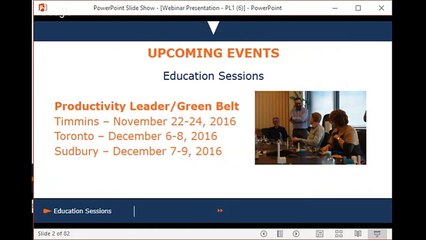 Productivity Leader Training