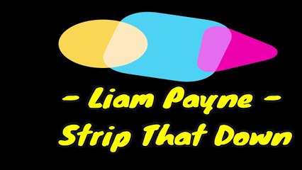 Liam Payne - Strip That Down (Lyric)