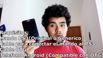 Como conectar el mando de PS3 y PS4 como GamePad en Android