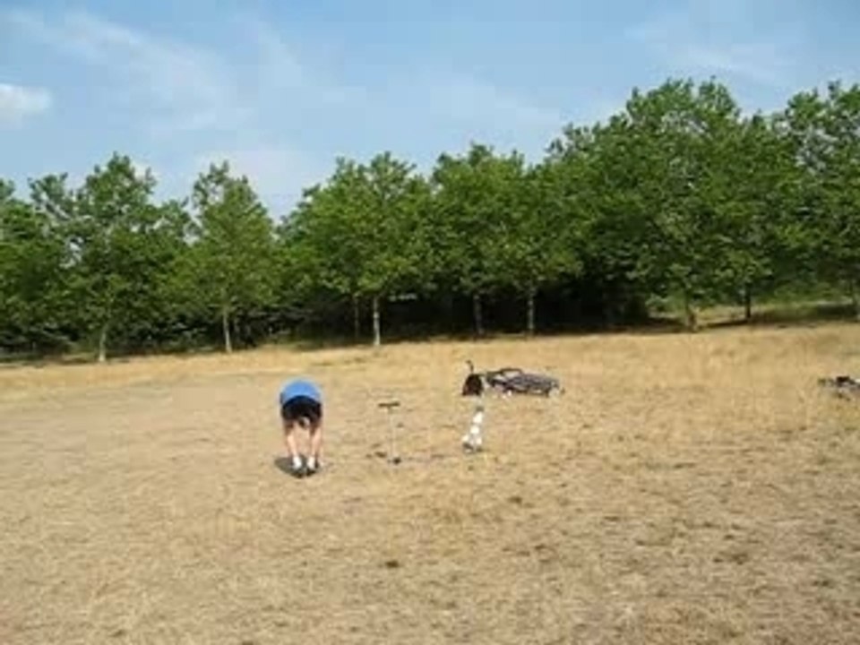 Fusée à eau avec parachute