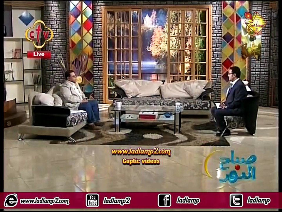 فقرة عن العمارة القبطية وتاريخها ـ صباح النور ctv ـ حلقة اليوم الاثنين ـ 19 6 2017