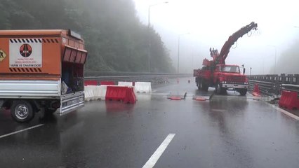 Tem Otoyolundaki Üst Yapı Çalışmaları