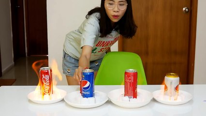 THÍ NGHIỆM ĐUN LON NƯỚC NGỌT VÀ CÁI KẾT