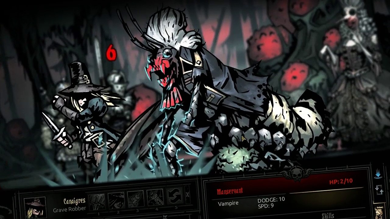 Darkest Dungeon - The Crimson Court - Launch Trailer