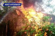 Un incendio se registró al norte de Guayaquil