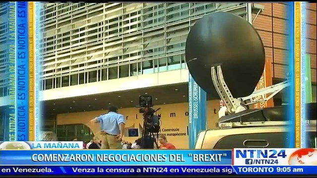 Reino Unido y Unión Europea comienzan las negociaciones del 'Brexit' en Bruselas