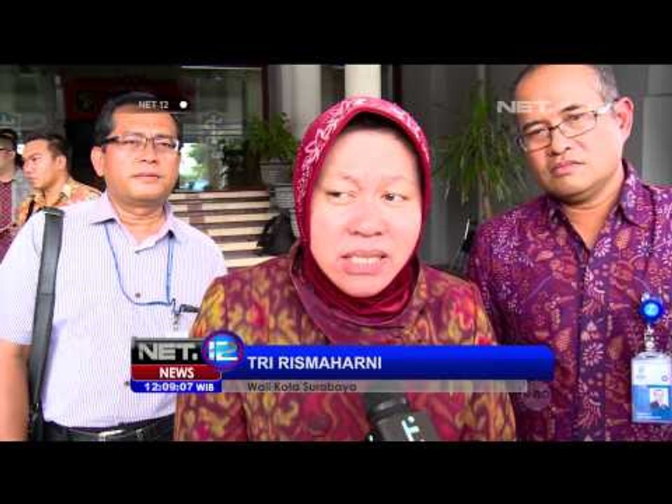 Walikota Tri Rismaharini akan mengubah bahan bakar mobil dinas pemkot Surbaya dengan BBG - NET12