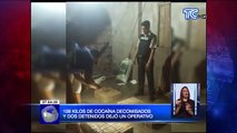 108 kilos de cocaína decomisados y dos detenidos dejó un operativo
