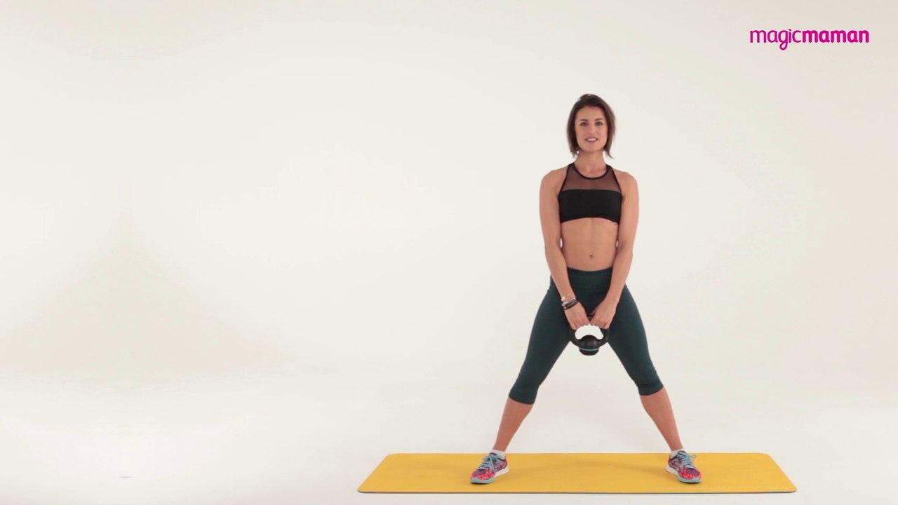 3 exercices basiques avec une kettlebell