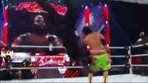 Mark Henry & The Usos vs The Shield WWE Raw July 29th 2013