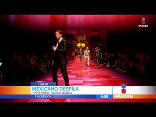 Diego Boneta modela para D&G | Imagen Noticias con Francisco Zea