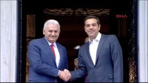 Başbakan Yıldırım'ın Atina Temasları Sürüyor