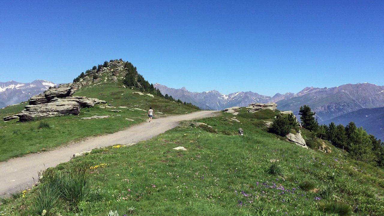 360° au col D'Sampeyre ( italie)