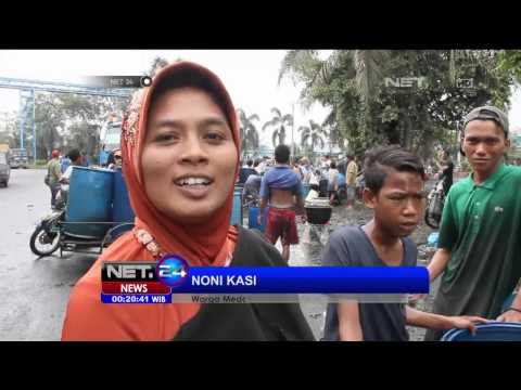 Sebanyak 200 ribu metrik ton minyak bio solar tumpah di kawasan pelabuhan belawan - NET24