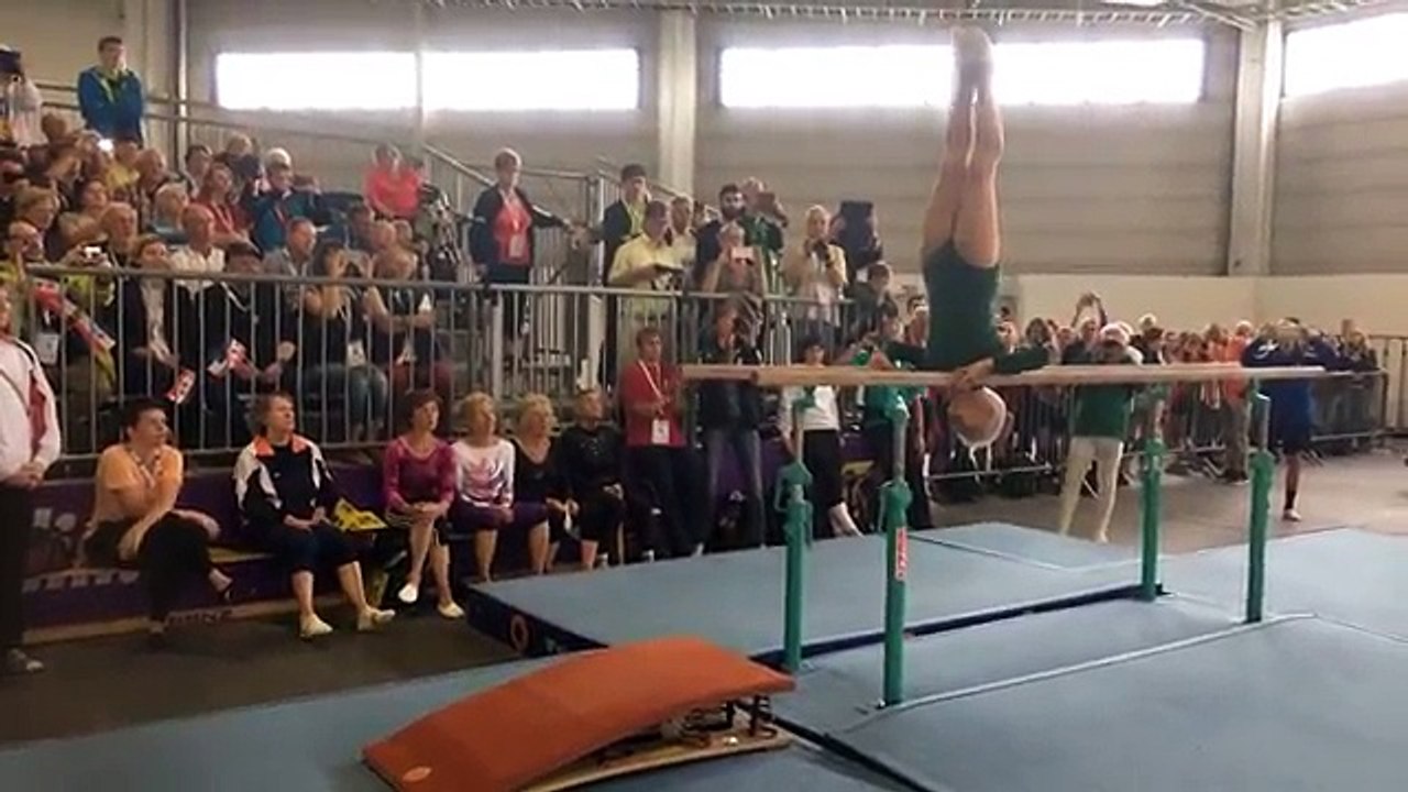 91-year-old gymnast completes impressive routine at Berlin competition