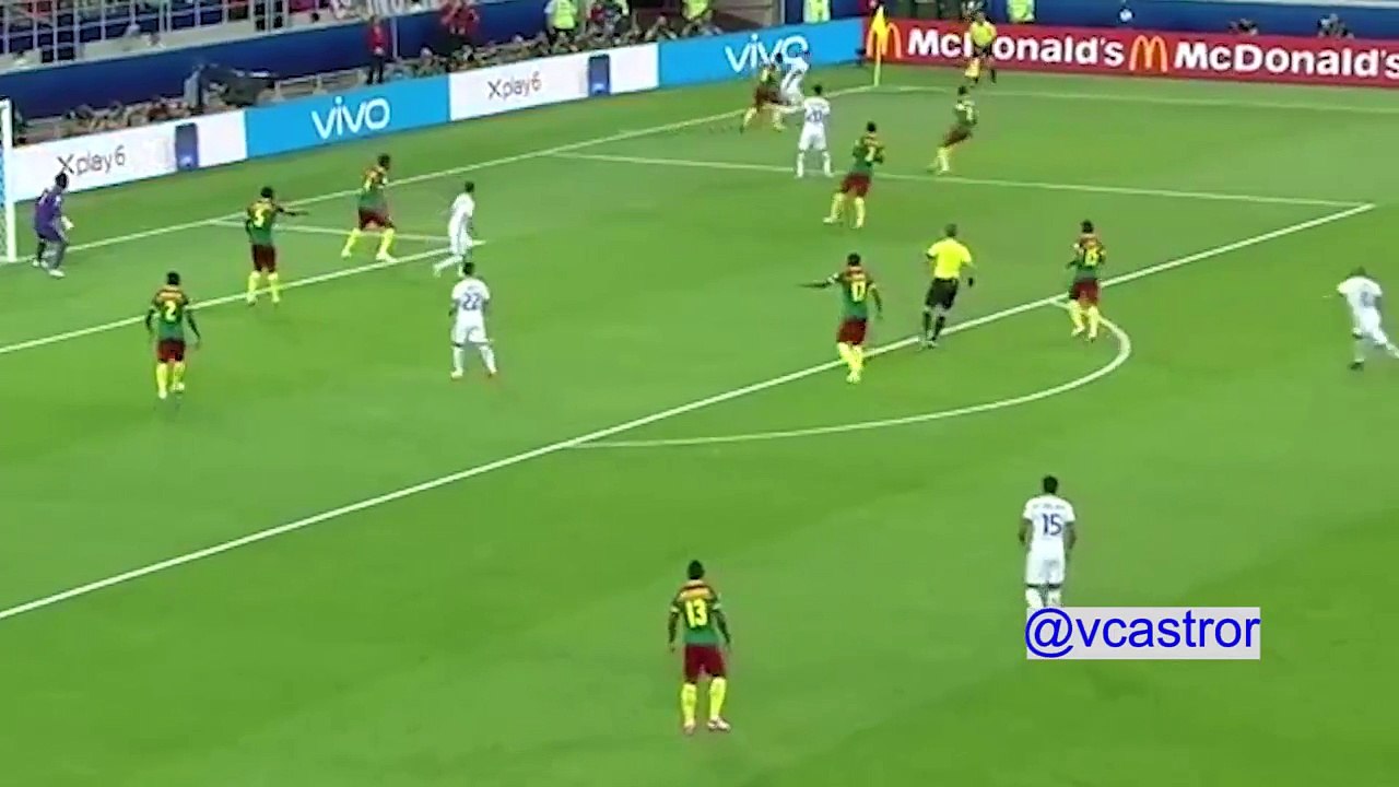 eduardo vargas vs cameroon 18 06 2017