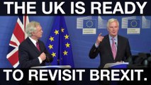 UK is ready to talk Brexit negotiations with EU