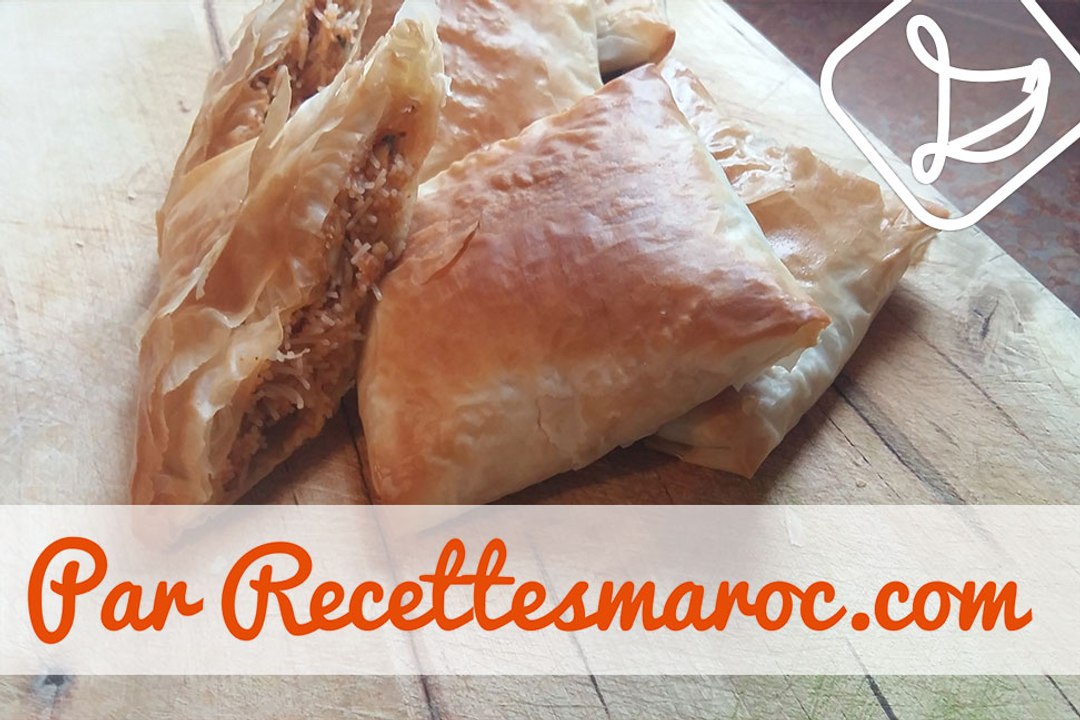 Mini Pastilla au Poisson - Mini Fish Pastilla - بسطيلة السمك