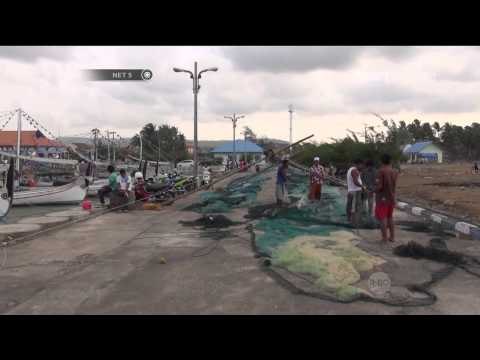 Ombak Besar dan Angin Kencang Membuat Aktivitas Nelayan Sumenep Lumpuh -NET5