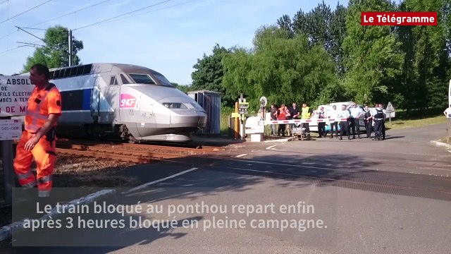 Morlaix. Défaut de caténaire : la circulation reprend vers Brest