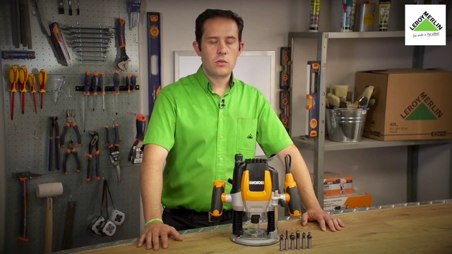 Como usar una fresadora (Leroy Merlin)