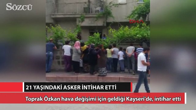 Hava değişimine gelen asker intihar etti