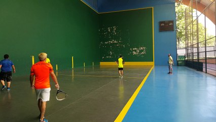 Frontenis semifinal 2 open de Torrejón set 3