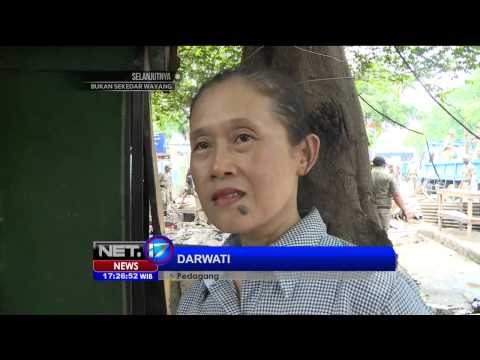 20 Bangunan liar di Jalan Panjaitan Cawang dibongkar petugas satpol pp - NET17