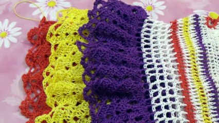 HOW TO MAKE CROCHET BABY DRESS PART -5